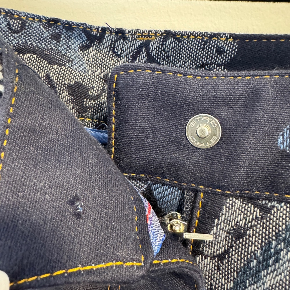 Etro jacquard denim pants - Picture 8 of 14